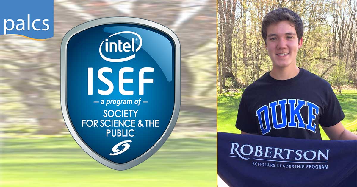 PALCS USP Student competes in international science fair - Intel, Ralph Lawton