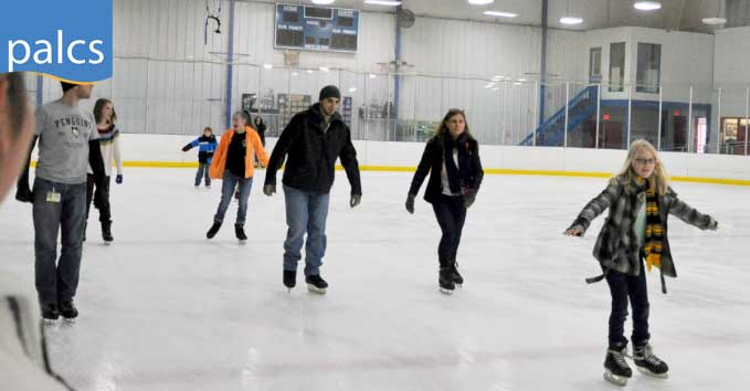 Students and Teachers go Ice Skating